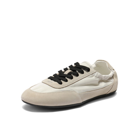 百丽舒适透气德训鞋女2025秋新商场同款薄底运动休闲鞋D9C1DCM5