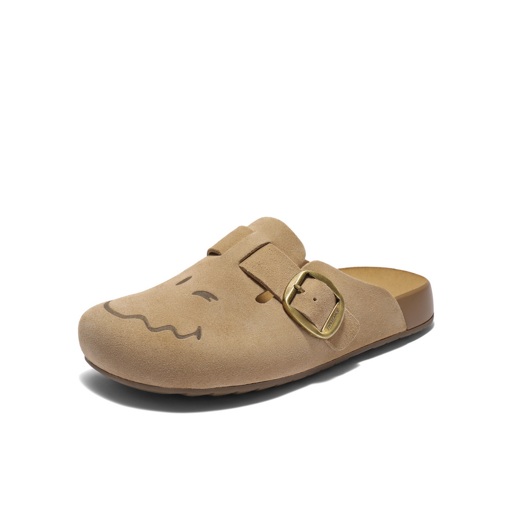 百丽smiley联名勃肯鞋女2025夏新商场同款可外穿拖鞋D5W2DBH5