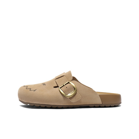 百丽smiley联名勃肯鞋女2025夏新商场同款可外穿拖鞋D5W2DBH5