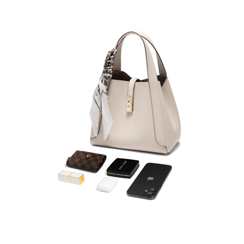 百丽包包女2025新商场同款真皮通勤菜篮子单肩斜挎手提包BL828BX5