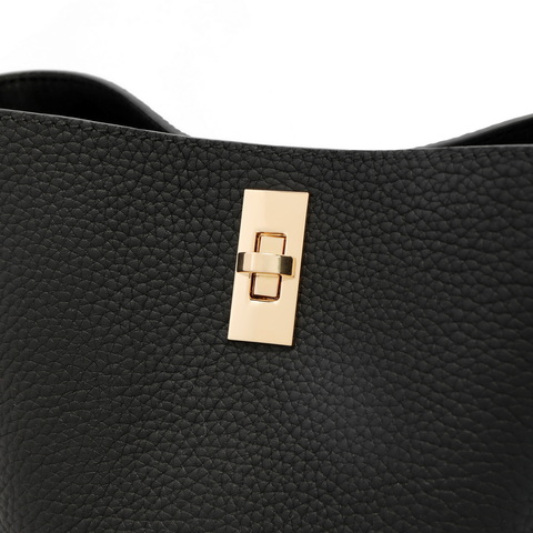 百丽包包女2024新商场同款通勤杏仁包单肩斜挎手提水桶包BL766AX5