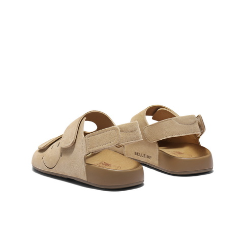 百丽SMEILEY联名勃肯鞋女2025夏新商场同款质感休闲凉鞋D7X1DBL5