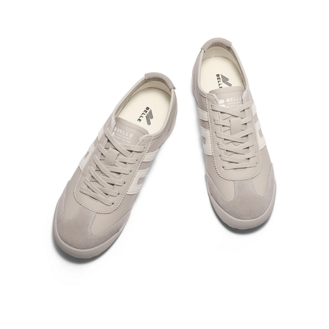 百丽小轻甘男鞋2025新款秋季复古撞色德训鞋休闲运动鞋8RG01CM5