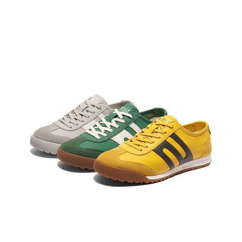 百丽小轻甘男鞋2025新款秋季复古撞色德训鞋休闲运动鞋8RG01CM5