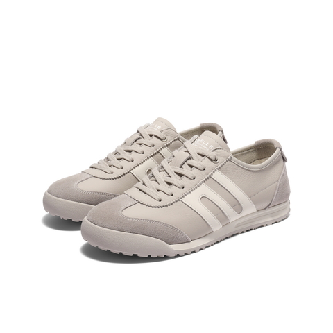 百丽小轻甘男鞋2025新款秋季复古撞色德训鞋休闲运动鞋8RG01CM5