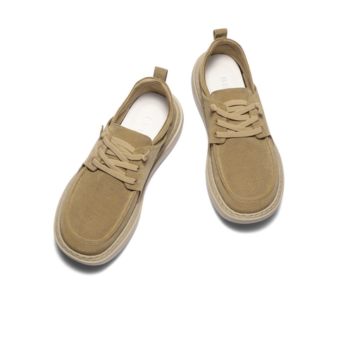 百丽透气布鞋男2025新款夏季商场同款厚底一脚蹬休闲鞋8SW01BM5