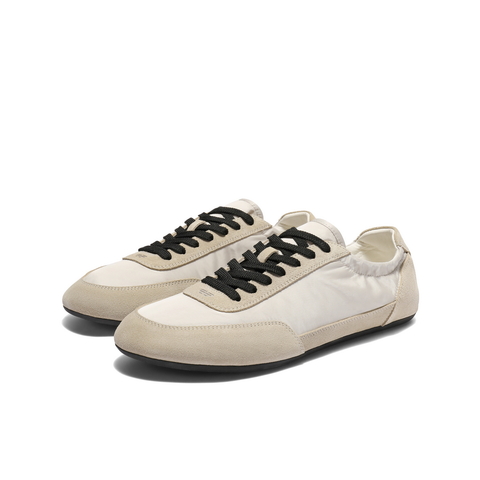 百丽复古撞色德训鞋男2025新款秋季商场同款薄底休闲板鞋8TH01CM5