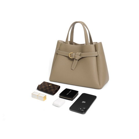 百丽包包女托斯卡纳系列秋冬真皮头层牛皮妈妈斜挎手提包X9269DX3