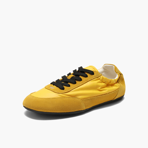 百丽舒适透气德训鞋女2025秋新商场同款薄底运动休闲鞋D9C1DCM5