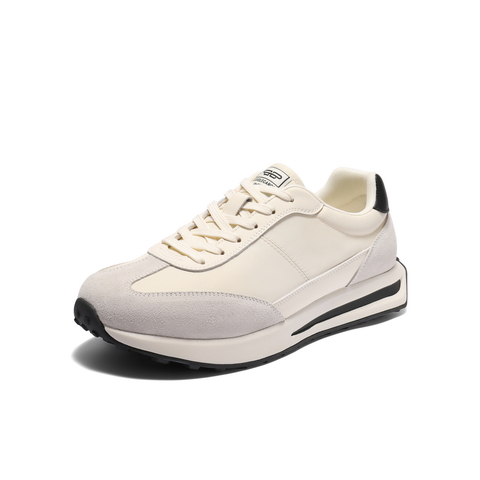 百丽复古休闲运动鞋男2025秋季新款德训鞋户外慢跑阿甘鞋A2060CM5