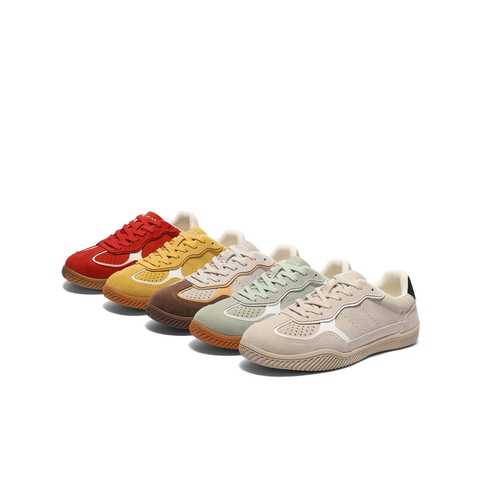 百丽复古德训慢跑鞋男鞋2025新款秋季舒适潮搭休闲板鞋A2007CM5