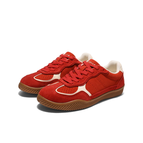 百丽复古德训慢跑鞋男鞋2025新款秋季舒适潮搭休闲板鞋A2007CM5