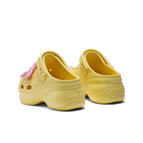 百丽时尚两穿洞洞鞋女2025夏新商场同款厚底包头拖鞋D9G1DBL5