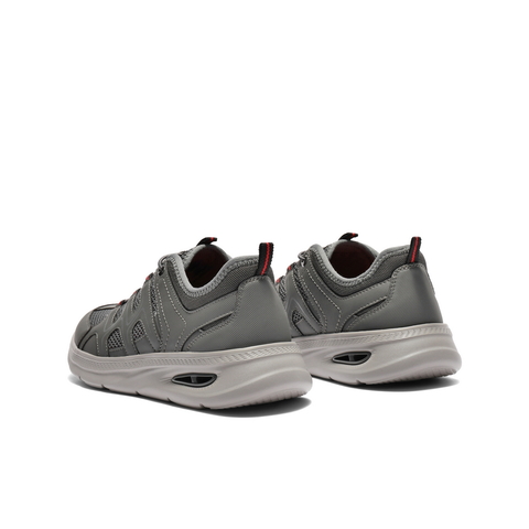 百丽网面休闲健步鞋男2025新款秋商场同款厚底户外运动鞋8TK01CM5