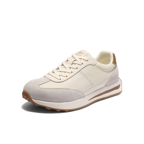 百丽复古休闲运动鞋男2025秋季新款德训鞋户外慢跑阿甘鞋A2060CM5