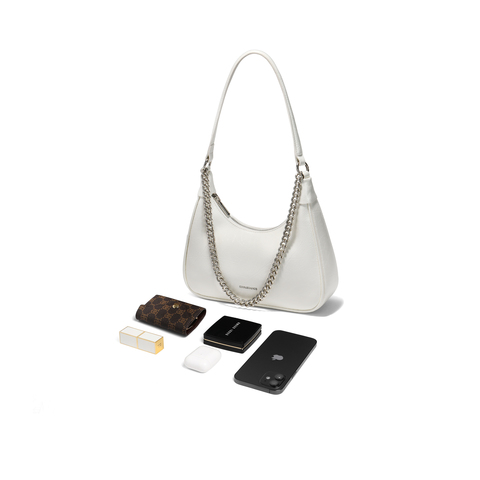 百丽包包女2025夏季新款质感通勤休闲单肩斜挎腋下包BL815BX5