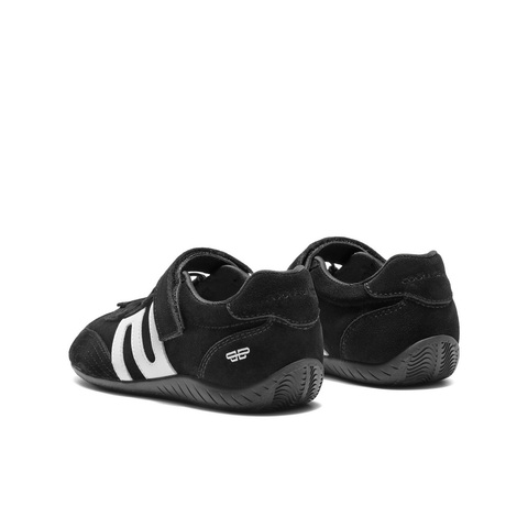 百丽时尚撞色阿甘鞋女2025秋新商场同款薄底免系带休闲鞋E2Q1DCM5