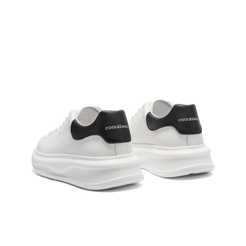 百丽厚底增高小白鞋男鞋2025新款秋季时尚潮搭休闲板鞋A2101CM5