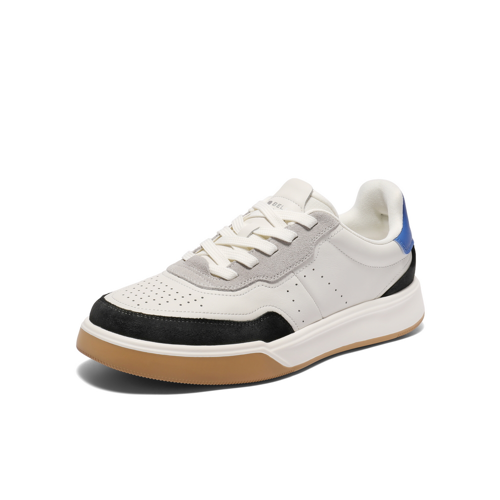 百丽时尚透气休闲鞋男鞋2025新款秋商场同款潮搭撞色板鞋8UK01CM5