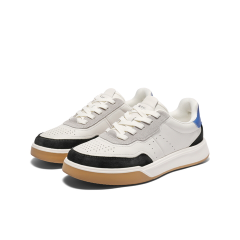 百丽时尚透气休闲鞋男鞋2025新款秋商场同款潮搭撞色板鞋8UK01CM5