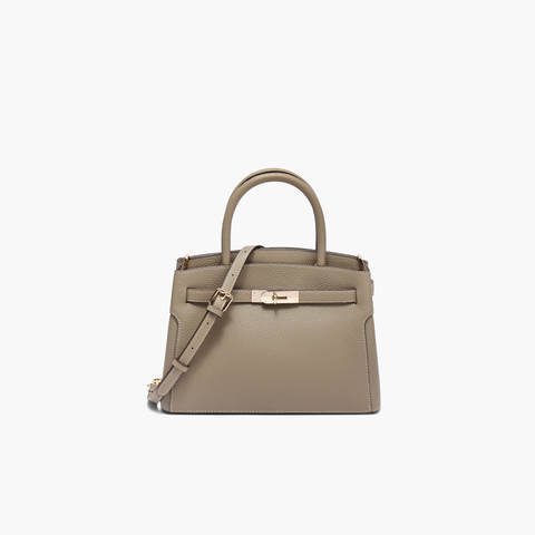 百丽包女2025夏质感通勤鎏金岁月送人礼盒款铂金包手提包X6080BX5