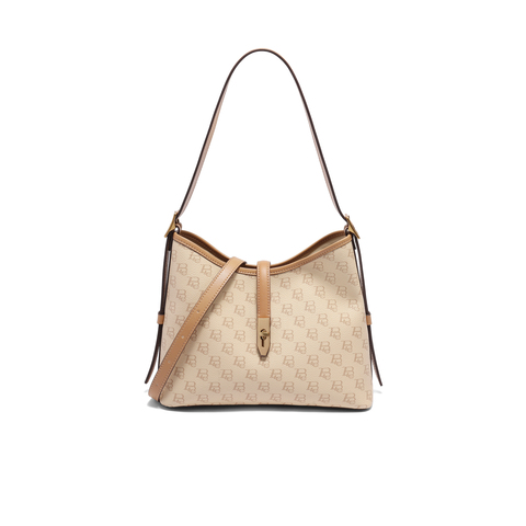 百丽包包女2024秋季新品复古通勤单肩斜挎腋下包X7023CX4