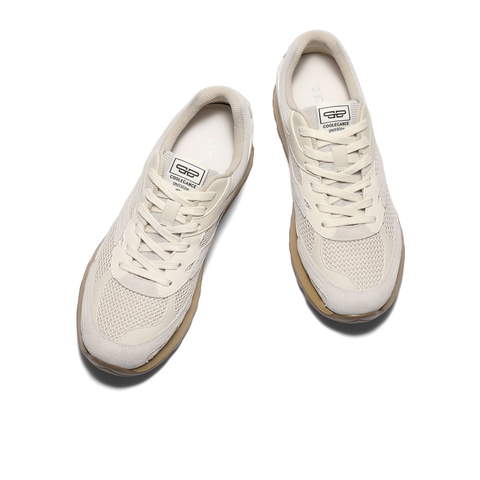 百丽网面拼接休闲老爹鞋男2025新款秋季户外跑步运动鞋A2064CM5