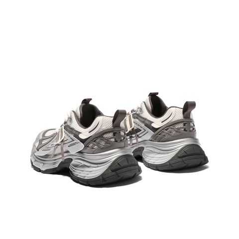 百丽蓝鲸老爹鞋男鞋2025秋新商场同款厚底增高休闲运动鞋A2100CM5