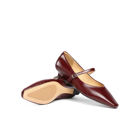 百丽复古气质玛丽珍鞋女2025秋新质感通勤舒适单鞋B2686CQ5