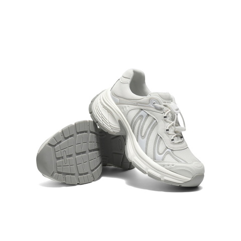 百丽复古撞色老爹鞋女2025秋新商场同款厚底增高休闲鞋E3K1DCM5