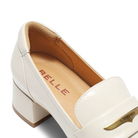 百丽质感乐福鞋女2025秋新商场同款真皮气质通勤乐福鞋D9U1DCA5