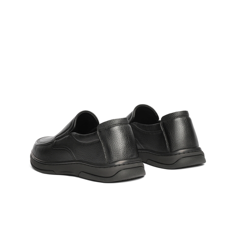 百丽一脚蹬商务休闲鞋男2025新款秋季羊皮革套脚上班皮鞋8TU01CM5