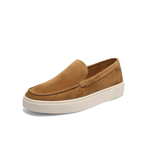 百丽时尚休闲乐福鞋男2025新款秋季舒适厚底一脚蹬懒人鞋A2055CM5