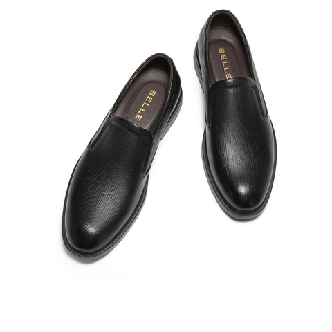 百丽一脚蹬商务鞋男士2025新款秋季商场同款羊皮革正装鞋8TQ02CM5