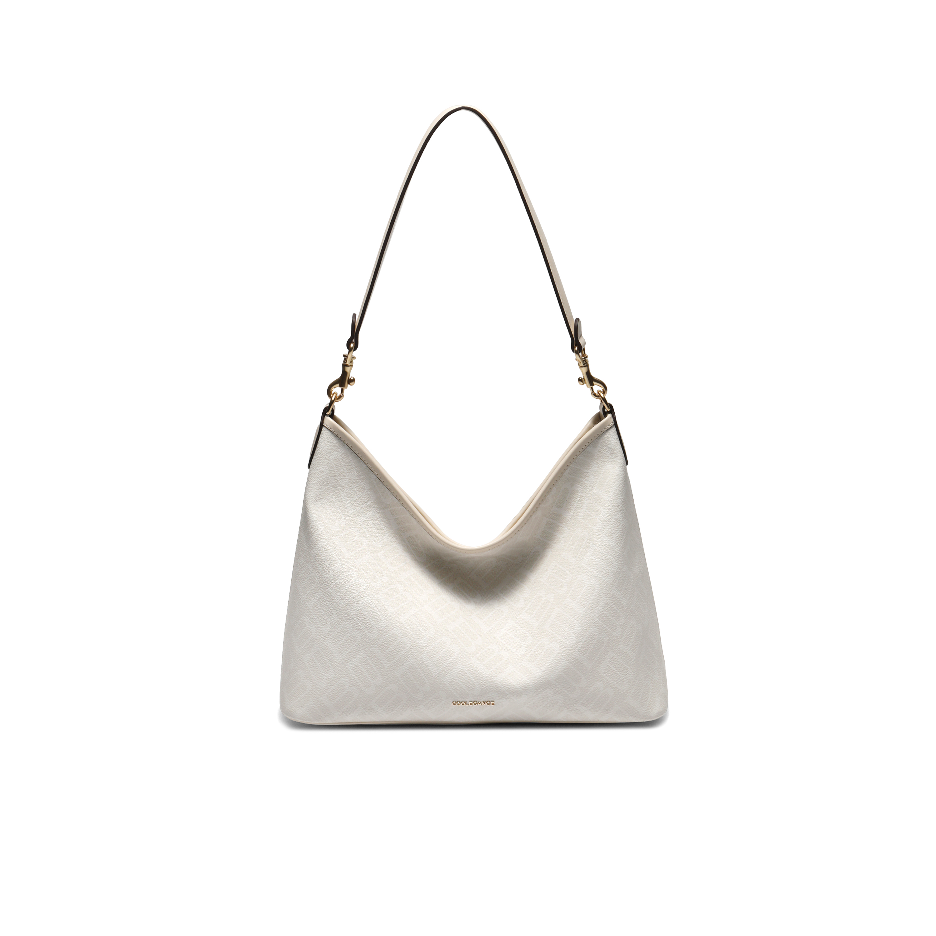 百丽包包女25秋新商场同款复古半月hobo单肩斜挎托特包X7388CX5