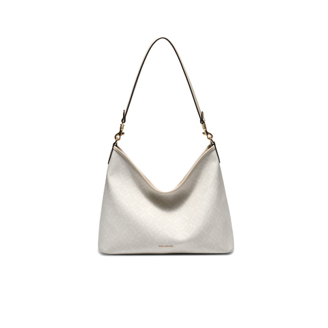 百丽包包女25秋新商场同款复古半月hobo单肩斜挎托特包X7388CX5