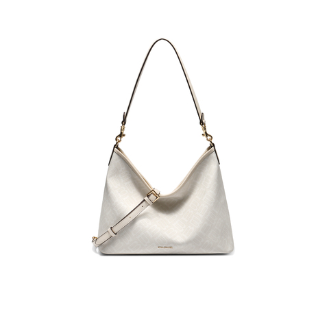 百丽包包女25秋新商场同款复古半月hobo单肩斜挎托特包X7388CX5