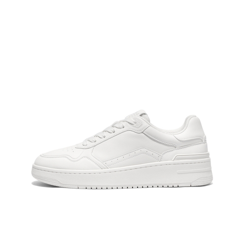 百丽百搭小白鞋男2025新款秋季商场同款舒适厚底休闲板鞋8UL01CM5