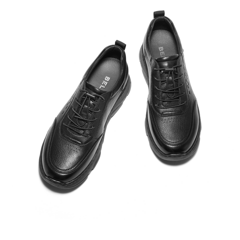 百丽厚底休闲健步鞋男2025新款秋季商场同款户外运动鞋8TV01CM5