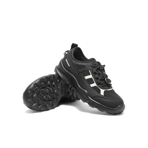 百丽鞋面拼接老爹鞋女2025秋新商场同款户外防撞边休闲鞋E2J1DCM5