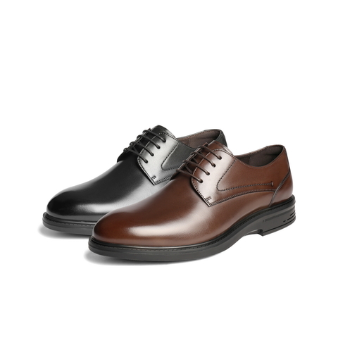 百丽绅士商务正装皮鞋男2025新款秋商场同款牛皮新郎婚鞋8TN01CM5