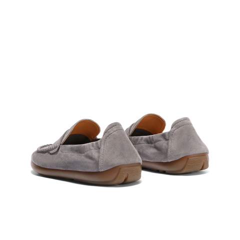 百丽一脚蹬休闲豆豆鞋男士2025秋季新款舒适软底乐福鞋A2045CM5