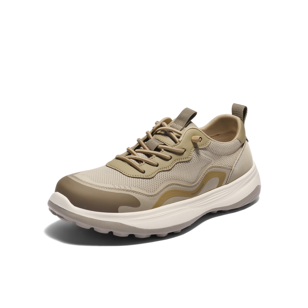 百丽网面透气休闲鞋男2025新款秋商场同款轻盈厚底运动鞋8VJ01CM5