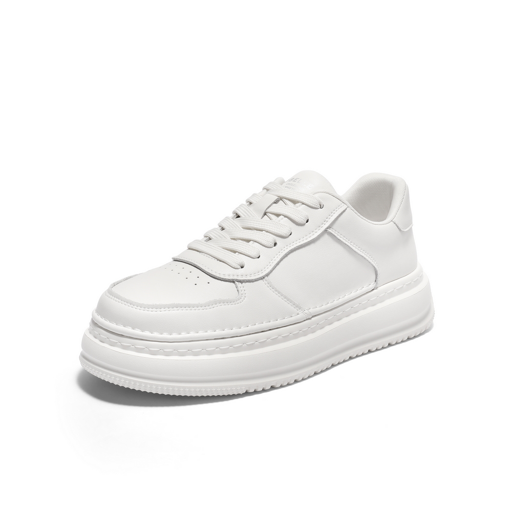 百丽厚底增高休闲板鞋男2025秋新商场同款复古潮搭工装鞋8QZ01CM5