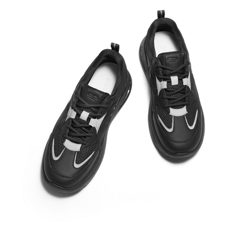 百丽户外潮搭休闲运动鞋男2025秋季新商场同款厚底健步鞋8TY01CM5