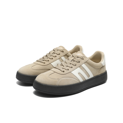 百丽复古潮搭德训鞋男2025新款秋季商场同款厚底休闲板鞋8VB01CM5