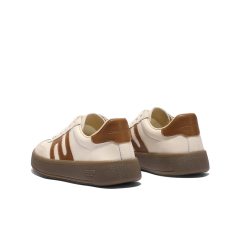 百丽时尚撞色休闲板鞋男2025新款秋季商场同款厚底德训鞋8UD01CM5