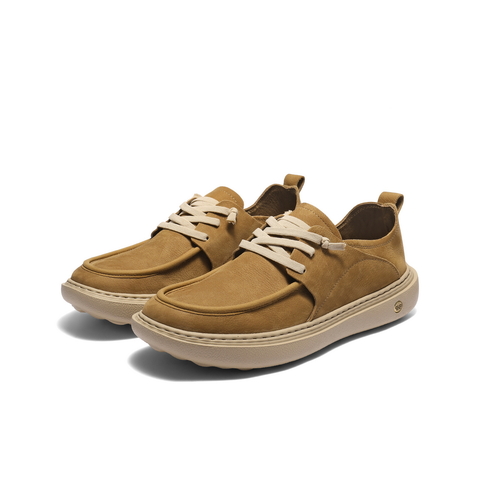 百丽厚底休闲鞋男2025新款秋季商场同款牛皮革户外工装鞋8VD01CM5