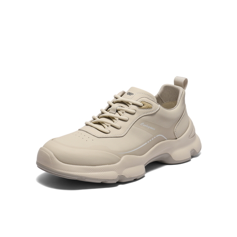 百丽厚底增高健步鞋男2025新款秋商场同款户外休闲运动鞋8VM01CM5