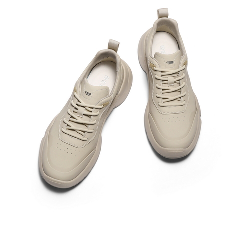 百丽厚底增高健步鞋男2025新款秋商场同款户外休闲运动鞋8VM01CM5